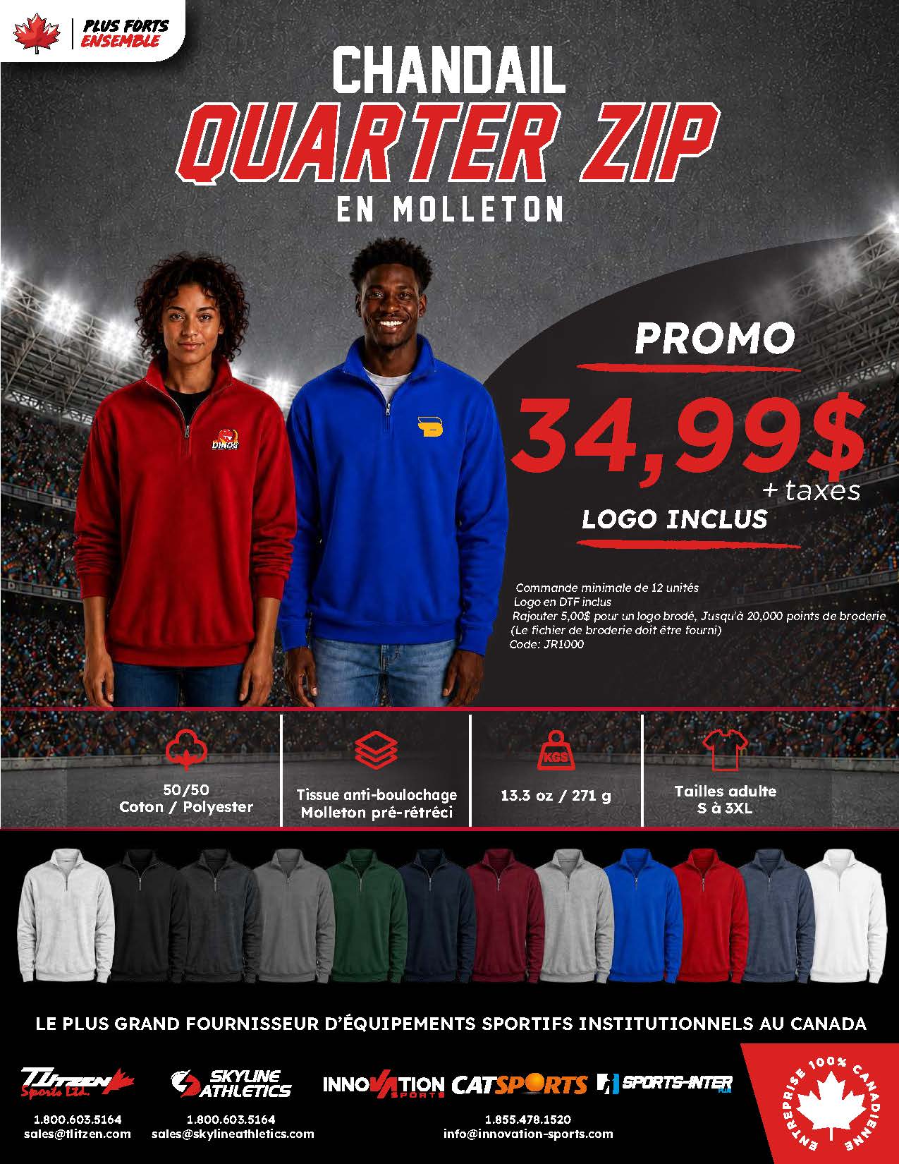 Nike Quarterzip Promo